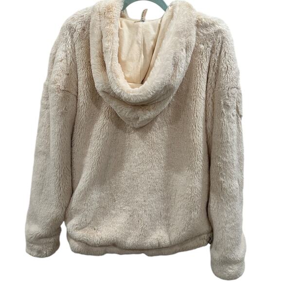 Free People Off the Record Faux Fur Hoodie - Picture 8 of 8